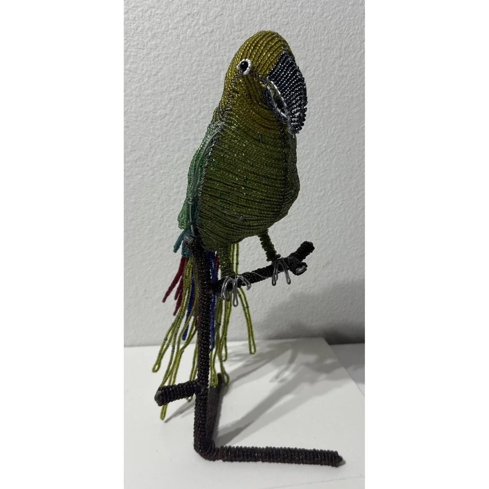 Hand Crafted South Africa Seed Beaded Wired 13
